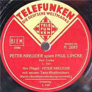 Peter Kreuder - Spielt Paul Lincke