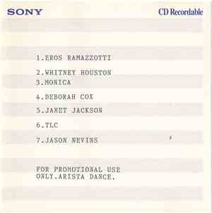 Various - Arista Dance Promo (The Unreleased Project 2)