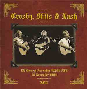 Crosby, Stills & Nash - UN General Assembly WXRK NYC 18 November 1989