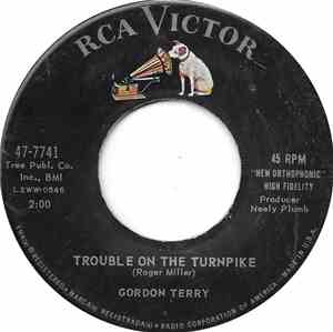 Gordon Terry - Trouble On The Turnpike / Almost Alone
