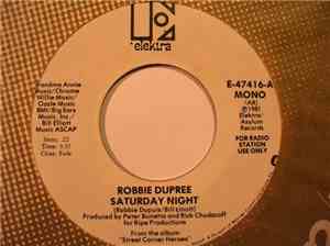 Robbie Dupree - Saturday Night