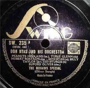 Don Byas And His Orchestra / Peanuts Holland And His Orchestra - Mohawk Spe ...
