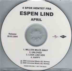 Espen Lind - 4 Spor Hentet Fra April