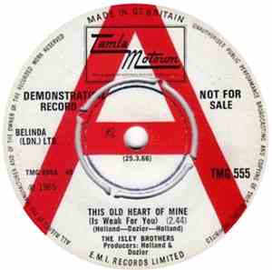 Isley Brothers - This Old Heart Of Mine (Is Weak For You) / There's No Love ...