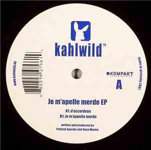 Patrick Specke & Daze Maxim - Je M'Apelle Merde EP