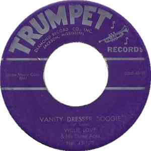 Willie Love & His Three Aces - Vanity Dresser Boogie / Seventy Four Blues