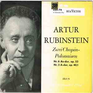 Artur Rubinstein - Chopin's Polonaises Nos. 3 & 6