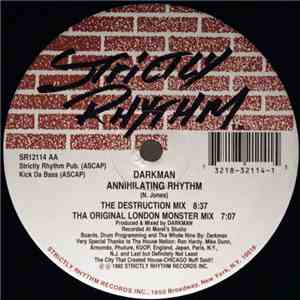 Darkman  - Annihilating Rhythm / Seduction