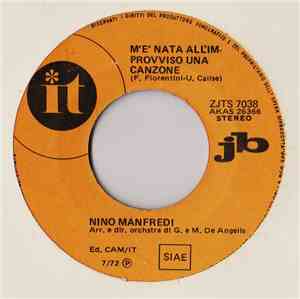 F.M. 2 / Nino Manfredi - Cherie Cherie / M'È Nata All'Improvviso Una Canzon ...