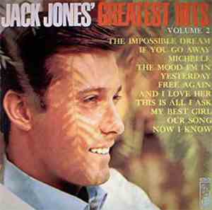 Jack Jones - Jack Jones' Greatest Hits Volume 2