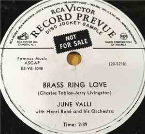 June Valli - Brass Ring Love / Many Are The Times