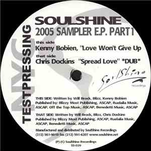 Kenny Bobien / Chris Dockins - Soulshine 2005 Sampler E.P. Part 1