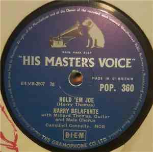 Harry Belafonte - Hold 'Em Joe / Scarlet Ribbons