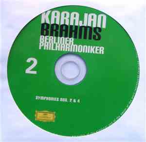 Brahms / Karajan, Berliner Philharmoniker - Symphonies Nos. 2 & 4