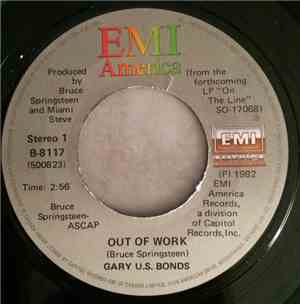 Gary U.S. Bonds - Out Of Work / Bring Her Back