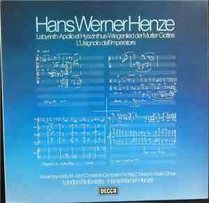Hans Werner Henze, Anna Reynolds, John Constable, Finchley Children's Music ...