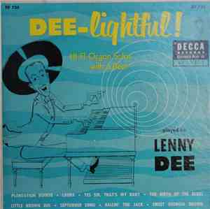 Lenny Dee  - Dee-Lightful! Hi-Fi Organ Solos With A Beat