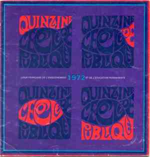 Steve Waring, Pete Seeger, John Wright  - Quinzaine De L'Ecole Publique 197 ...