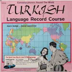 No Artist - Conversa-Phone's Round-The-World Turkish Language Record Course