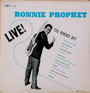 Ronnie Prophet - Live ! - The Wonder Boy