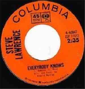 Steve Lawrence  - Everybody Knows