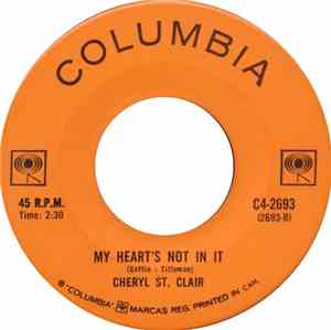 Cheryl St Clair - My Heart's Not In It