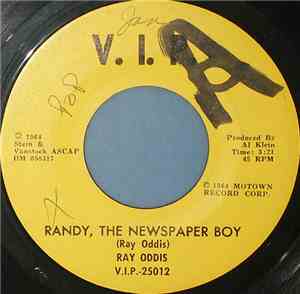 Ray Oddis - Randy, The Newspaper Boy / Happy Ghoul Tide