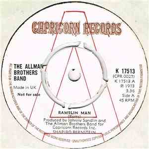 The Allman Brothers Band - Ramblin Man / Pony Boy