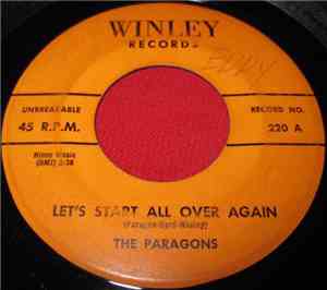 The Paragons  - Let's Start All Over Again / Stick With Me Baby