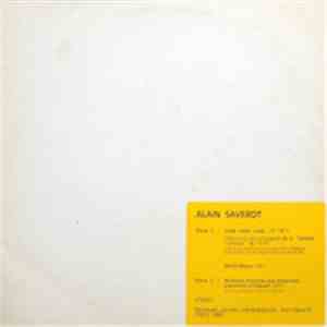 Alain Saverot - Alain Saverot [Tirage De Tête]