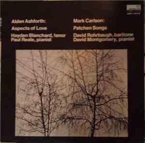 Alden Ashforth / Mark Carlson  - Aspects Of Love / Patchen Songs