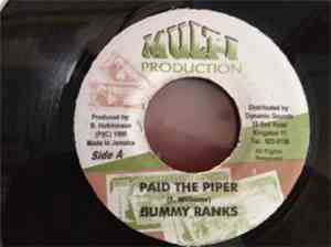 Bummy Ranks - Paid The Piper