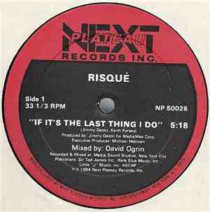 Risqué  - If It's The Last Thing I Do