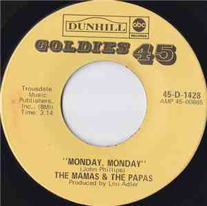 The Mamas & The Papas - Monday, Monday / Look Through My Window