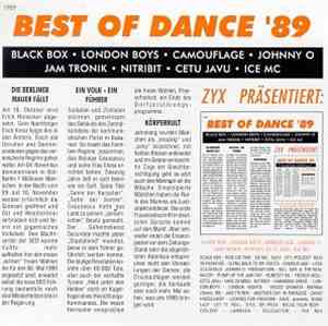 Various - Best Of Dance '89