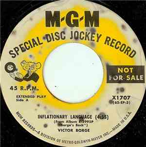 Victor Borge  - Inflationary Language / Tea For Two Duet