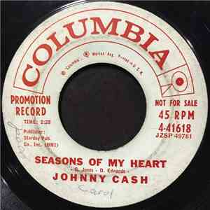 Johnny Cash - Smiling Bill McCall / Seasons Of My Heart