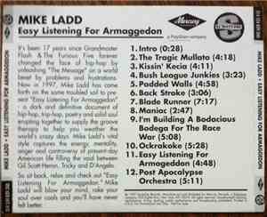 Mike Ladd - Easy Listening For Armaggedon