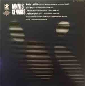 Iannis Xenakis - ST 10-1,080262 / Polla Ta Dhina / Akrata / Achorripsis