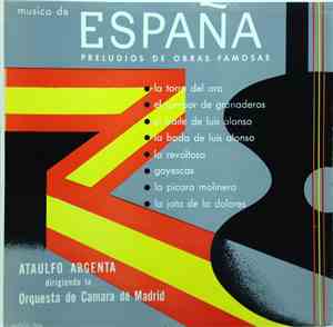 Ataulfo Argenta Dirigiendo La Orquesta de Camara de Madrid - Musica De Espa ...