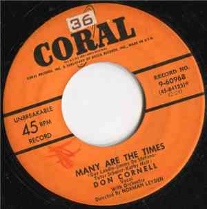 Don Cornell - Many Are The Times / There's No Escape