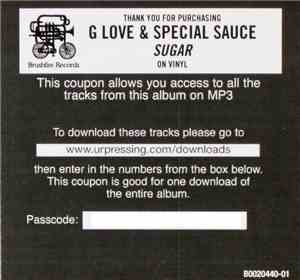 G. Love & Special Sauce - Sugar