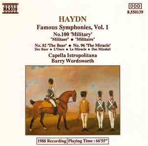 Haydn, Capella Istropolitana, Barry Wordsworth - Famous Symphonies, Vol 1 ( ...