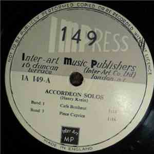 Henry Krein, Barry Gray - Accordeon Solos
