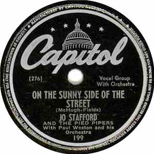 Jo Stafford - On The Sunny Side Of The Street / A Friend Of Yours