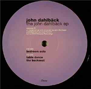 John Dahlbäck - The John Dahlbäck E.P.