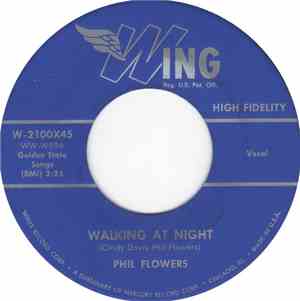 Phil Flowers - No Kissin' At The Hop / Walking At Night