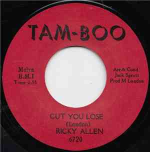 Ricky Allen - Cut You Lose / Soul Street