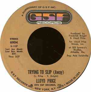 Lloyd Price - Trying To Slip (Away) / They Get Down