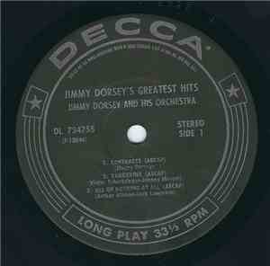 Jimmy Dorsey And His Orchestra - Jimmy Dorsey's Greatest Hits